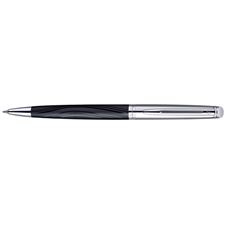 Picture of Waterman Hemisphere Essential Deluxe Silky Black Chrome Trim Ballpoint Pen