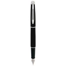 Picture of Waterman Hemisphere Matte Black Chrome Trim Fountain Pen Medium Nib