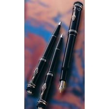 Picture of Montblanc Agatha Christie Fountain Pen Ballpoint and Pencil Set