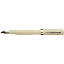 Picture of Conklin Glider Chased Ivory Fountain Pen Stub Nib