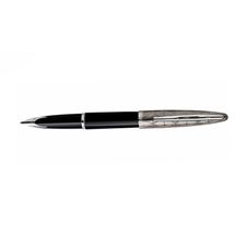 Picture of Waterman Carene Contemporary Black And Gunmetal Fountain Pen Medium Nib