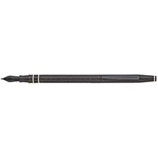 Picture of Cross Spire Black Caviar Fountain Pen Medium Nib Pen