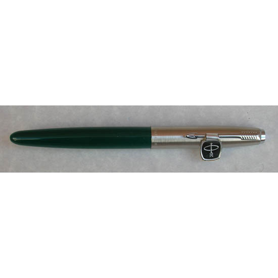 Parker 21 Super Green Fountain Pen Extra Fine Nib Made in USA