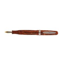 Picture of Stipula Etruria Alter Ego Cartridge Converter Fountain Pen Titanium T Flex Nib Fine