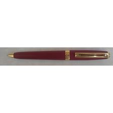 Picture of Sheaffer Prelude Matte Burgundy  Gold Plate Trim Ballpoint Pen