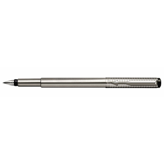 Parker Vector Premium Classic Stainless Steel Chiselled Fountain Pen Medium Parker Vector Premium Classic Stainless Steel Chiselled Fountain Pen Medium