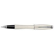 Picture of Parker Urban Premium Metallic White Chiseled Fountain Pen Medium Nib