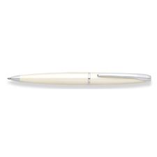 Picture of Cross ATX Prarlescent White Laquer Ballpoint Pen