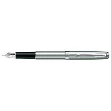 Picture of Parker Sonnet Stainless Steel Chrome Trim Fountain Pen Medium Nib