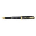 Picture of Parker Sonnet Dark Grey Gold Trim  Fountain Pen Fine Nib