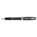 Picture of Parker Sonnet Dark Grey Silver Trim  Fountain Pen Medium Nib