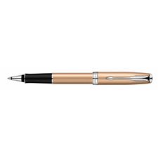 Picture of Parker Sonnet Pink Gold Chrome Trim Rollerball Pen