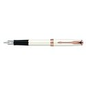 Picture of Parker Sonnet Pearl Lacquer 18 KT Pink Gold Trim Fountain Pen Fine Nib