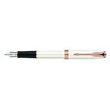 Picture of Parker Sonnet Pearl Lacquer 18 KT Pink Gold Trim Fountain Pen Fine Nib