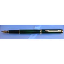 Picture of Waterman Preface Escapist Green Gold Trim Fountain Pen Medium Nib