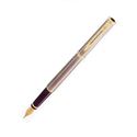 Picture of Waterman Preface Silver-Plated Gold Trim Fountain Pen Extra Fine Nib