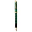 Picture of Pelikan Souveran Special Edition 600 Green O Green Fountain Pen Extra Fine Nib