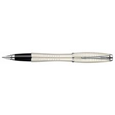 Picture of Parker Urban Premium Metallic White Chiseled Fountain Pen Fine Nib