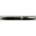 Picture of Sheaffer 550 Black Fountain Pen 14 Kt Fine Nib - Collectible