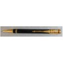 Picture of Parker Duofold Black Gold Trim Mechanical Pencil .9MM Flat Top - Collectible