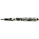 Picture of Conklin Symetrik Black And White Fountain Pen Medium Nib