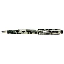 Picture of Conklin Symetrik Black And White Fountain Pen Medium Nib