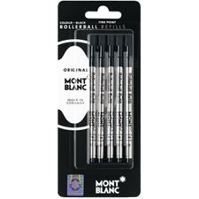 Picture of Montblanc Rollerball Refills Black Fine 5 Per Pack