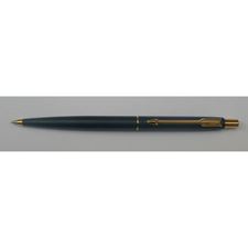 Picture of Parker Classic Navy Blue Gold Trim Ballpoint Pen - Collectible
