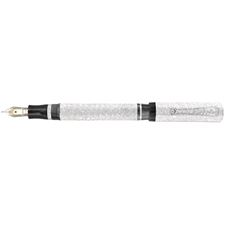 Picture of Montegrappa Privilege Gioiello Wave Silver Fountain Pen -Fine Nib