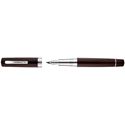 Picture of Omas Arte Italiana Woods Violet Ebony Piston Filled Mechanism Fountain Pen Medium Nib