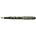 Picture of Conklin Symetrik Green And Black Fountain Pen Fine Nib