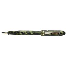 Picture of Conklin Symetrik Green And Black Fountain Pen Fine Nib