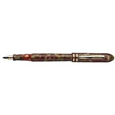 Picture of Conklin Symetrik Red And Taupe Fountain Pen Stub Nib