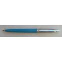 Picture of Parker Jotter Made in USA Varsity Blue Ballpoint Pen with Brass Thread