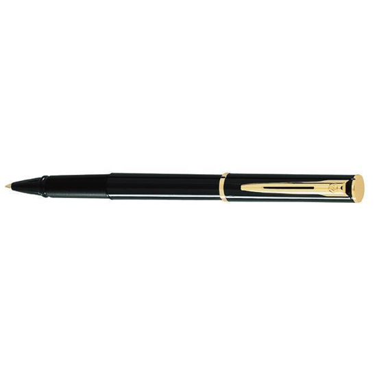 Parker Im Black GT Rollerball Gold TRIMS.