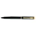 Picture of Waterman Apostrophe Black Lacquer Gold Trim Rollerball Pen