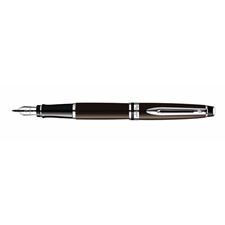 Picture of Waterman Expert New Generation Deep Brown Chrome Trim Fountain Pen Fine Nib