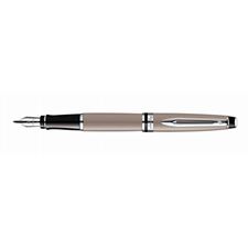 Picture of Waterman Expert New Generation Taupe Chrome Trim Fountain Pen Fine Nib