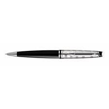 Picture of Waterman Expert New Generation Deluxe Black Chrome Trim Ballpoint Pen