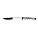 Picture of Waterman Expert New Generation Deluxe White Chrome Trim Rollerball Pen