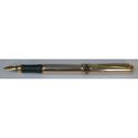 Picture of Tombow Modena Majestic Silver Fountain Pen Fine Nib