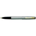 Picture of Parker Frontier Stainless Steel Gold Trim Rollerball Pen
