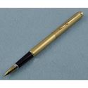 Picture of Wing Sung 234 Gold Plated Fountain Pen Medium Nib