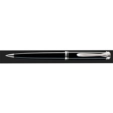 Picture of Pelikan Souveran 605 Black Silver Ballpoint Pen