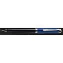 Picture of Pelikan Souveran 605 Blue Black Silver Ballpoint Pen