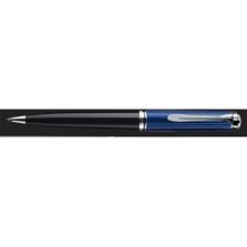 Picture of Pelikan Souveran 605 Blue Black Silver Ballpoint Pen