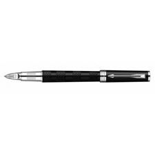 Picture of Parker Ingenuity 5Th Technology Black Rubber Chrome Trim Large Medium Point Pen