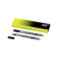 Picture of Montblanc Document Marker Refill Luminous Yellow 2 Per Pack