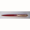 Picture of Elysee Lacque Red Gold Trim Ballpoint Pen - Collectable