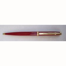 Picture of Elysee Lacque Red Gold Trim Ballpoint Pen - Collectable